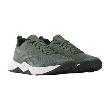 Imagem de Reebok Tênis masculino NFX Trainer, verde granulado/preto/giz, 43