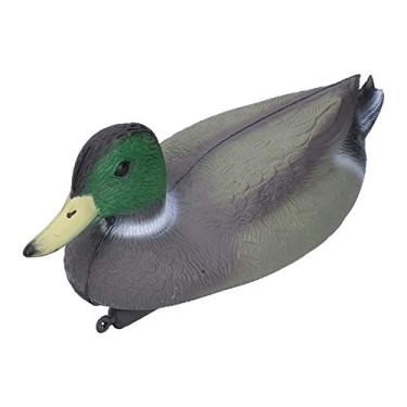 Imagem de Phefop Isca de Pato Artificial de Pato Flutuante Falso de Plástico, 34,5x13cm Isca de Animal à Prova de água de Flutuante Falso de Plástico para Caça, Decoração de Lago de Jardim, Jardim de