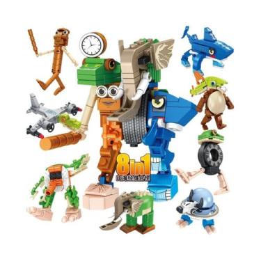 Imagem de Blocos De Montar SharkBricks Para Crianças, Brinquedo De Construção Co