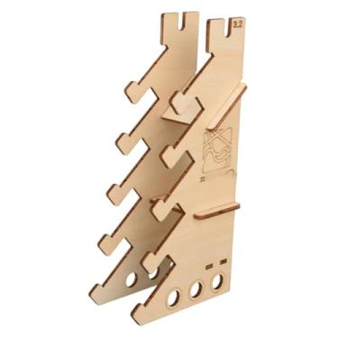 Imagem de menolana Rampa de skate de dedo em madeira, adereços para presente, acessórios de treinamento de skate de alto desempenho, kit para pista de skate, brinquedo, Expositor