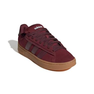 Imagem de adidas Tênis masculino Grand Court Alpha, Vermelho sombra/rubi aurora/chiclete, 4