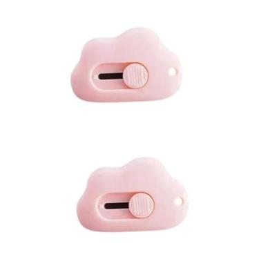 Imagem de Mini Faca Utilitária Portátil Cute Rabbit Cloud, Cortador De Papel, 1 
