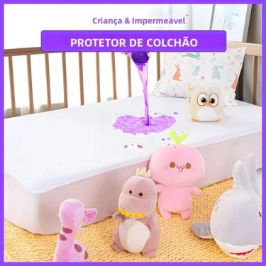 Imagem de Protetor De Colchão Para Berço Impermeável E Respirável, Capa De Algod