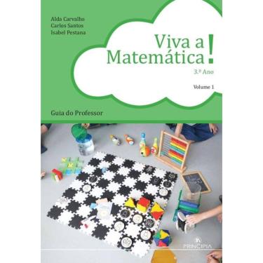 Imagem de Viva a Matemática - Guia do Professor 3º Ano Volume 1-Português