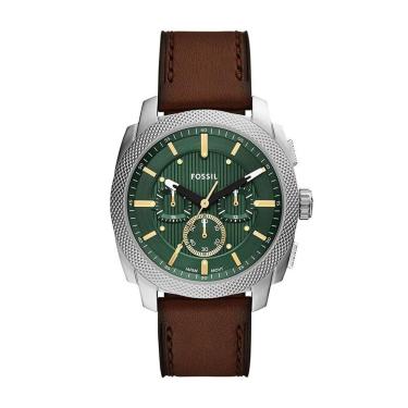 Imagem de Relógio Fossil Masculino Machine Prata - FS6100/0VN-Masculino