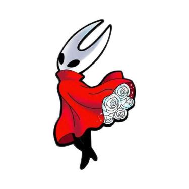 Imagem de Broches De Esmalte Hollow Knight Silksong, Pins De Personagens De Dese