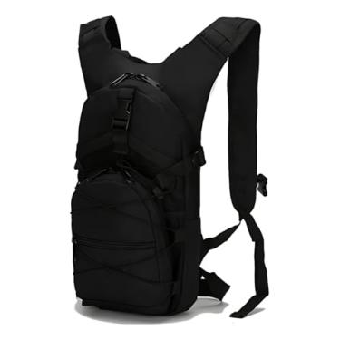 Imagem de Mochila De Hidratação Bolsa De Agua 3 Litros Com Refil Incluso Bike Ciclismo Acampamento Corrida Trilha Caminhada Cor Preto
