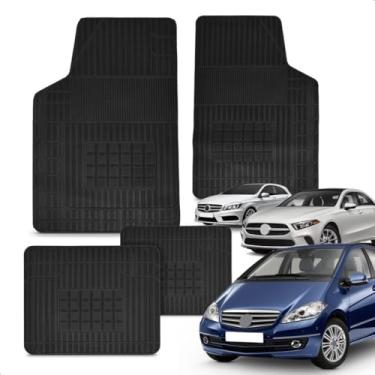 Imagem de Jogo Tapete 100% Borracha Classe A 1999 a 2025 Impermeável Antiderrapante Automotivo 4 Peças
