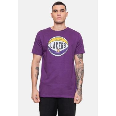 Imagem de Camiseta NBA Masculina Basket Los Angeles Lakers Masculino-Masculino
