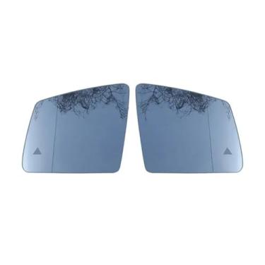 Imagem de Espelho lateral de ponto cego vidro grande angular retrovisor compatível com benz w164 w166 mr w251 w463 gl ml gle classe 2010-2015(A pair)