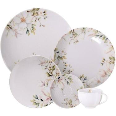 Imagem de Aparelho De Jantar Tramontina Porcelana Magnolia 20 Pç