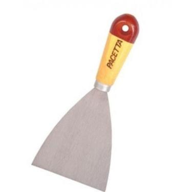 Imagem de Kit 12 Un Espátula De Aço Forjada Betumadeira Para Massa 205