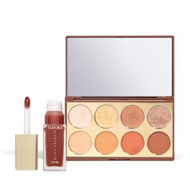 Imagem de Combo Niina Secrets: Paleta De Sombras Neutrals 5,6g + Lip Oil Rosa Magnífica 7ml