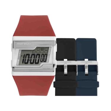 Imagem de Relógio Mormaii Troca Pulseira Digital Unissex FZNC/T8N-Unissex