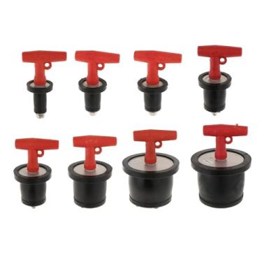 Imagem de Bujão De Drenagem Com Alça Em T Para Barcos, Bujão De Expansão Ajustável Em Aço Inoxidável E Borracha, Vedação À Prova De Vazamentos Para Tubos De Drenagem, 1 Peça(Style B)