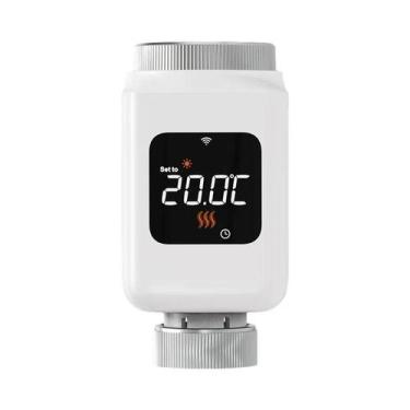 Imagem de Válvula Termostática De Radiador Inteligente WiFi TRV Programável Cont