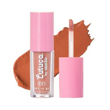 Imagem de Blush Batom Sombra 3x1 Luluca By Melu Got It 3,5ml Rrm1007 COR:GET REA