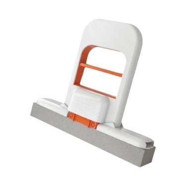 Imagem de Mop Dobrável Para Limpeza Úmida E Seca Com 2 Cabeças Removíveis E Cabo