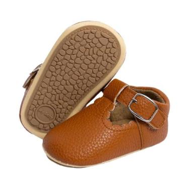 Imagem de Sapatos Retro De Couro PU Para Meninas, Primavera E Outono, Solado De 