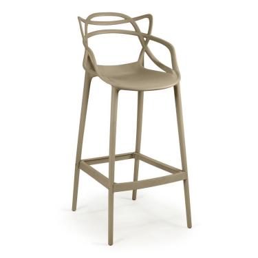 Imagem de Banqueta Alta Allegra Design Cozinha/bancada - Nude