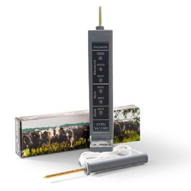 Imagem de Voltimetro Analogico Para Cerca Elétrica Zebu Tensão Até 12000v