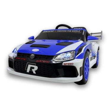 Imagem de Carrinho Elétrico Infantil 12V Speed Rally Azul