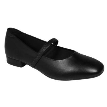 Imagem de Sapato Beira Rio Scarpin Feminino Salto Baixo 4318.102, Preto, 37