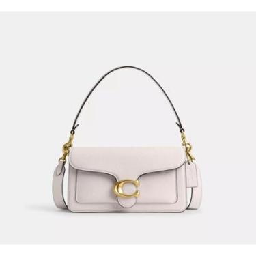 Imagem de Bolsa Coach Tabby Shoulder 26 Off White - CH857-Feminino