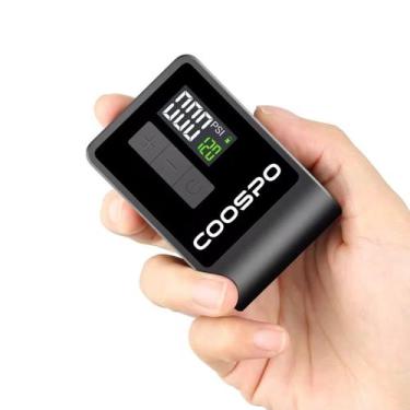 Imagem de Mini Compressor Bomba De Ar Elétrica Portátil Coospo 120 Psi