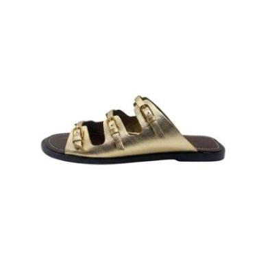 Imagem de CHINELO AREZZO SLIDE FEMININO 3 TIRAS A1356900079-Feminino