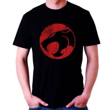Imagem de Camiseta Thundercats Simbolo Logo Desenho Animado Anos 80-Masculino