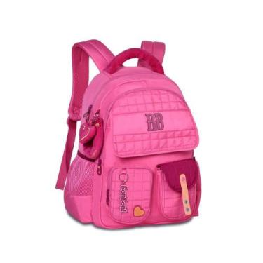 Imagem de Mochila Costas Plush Dreams Rosa 17,5 - Rebecca Bonbon