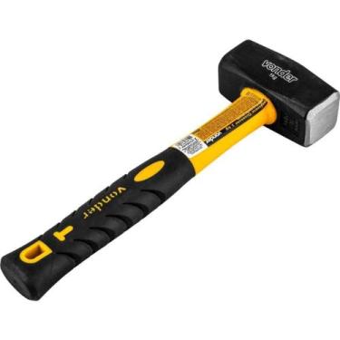 Imagem de Marreta Quadrada 1,0 Kg Com Cabo Fibra Vonder