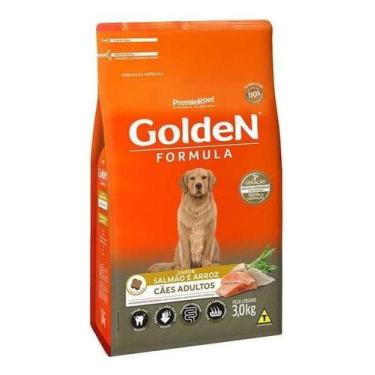 Imagem de Ração Premier Golden Fórmula Cães Adultos Salmão e Arroz 3kg