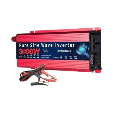 Imagem de Inversor De Onda Senoidal Pura 1600W 3000W 12V 220V 24V 110V Portátil 