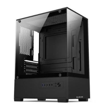 Imagem de Gabinete Gamer Bluecase BG-054 HIT, Mid tower, Micro ATX e Mini ITX, Em vidro, USB 3.0, BG-054BBX-Unissex