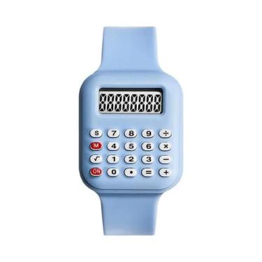 Imagem de Relógio Digital LED Esportivo Infantil Com Calculadora E Desenhos Anim