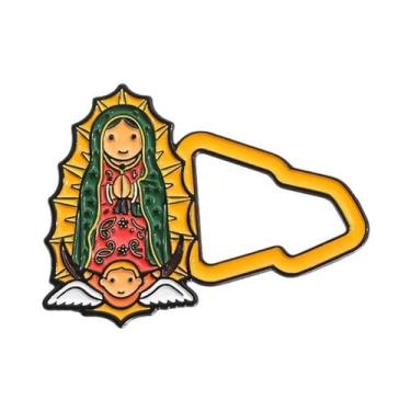 Imagem de Broche De Metal Esmaltado Retrô Mexicano Vintage Para Chapéu, Distinti