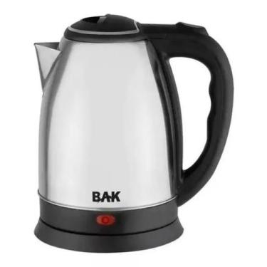 Imagem de Chaleira Elétrica Rotação 360 Bak-110V Inox 1.8 L Economica