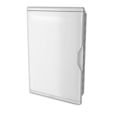 Imagem de QUADRO DISTRIBUICAO EMBUTIR 27 e 36 DISJUNTORES PVC RESISTENTE KRONA