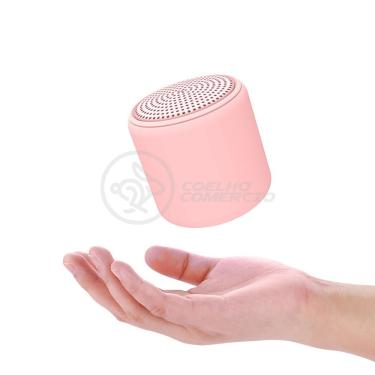 Imagem de Mini Caixa De Som Wireless Speaker Potente Bluetooth Rosa