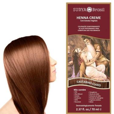 Imagem de Tintura Capilar Cast Claro Surya Brasil Henna Creme 70ml