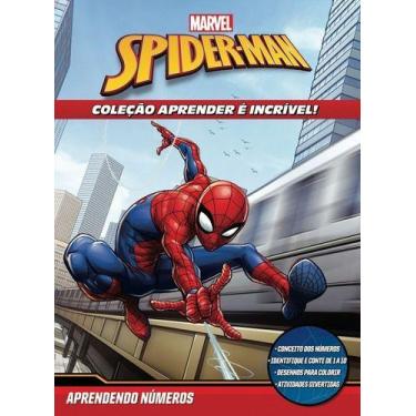 Imagem de Aprender incrível marvel homem aranha - aprendendo números - RIDEEL