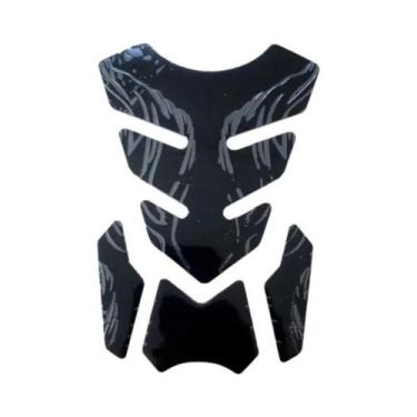 Imagem de Adesivo 3D Para Tanque De Moto, Protetor De Óleo E Combustível Em Form