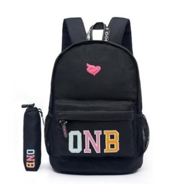 Imagem de Mochila Feminina Onbongo Escolar Reforçada Faculdade Viagem 14 litros-Feminino