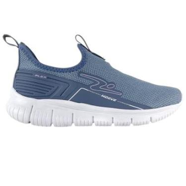 Imagem de Tênis Fem Leve Calce Fácil Adrun Moove Flex Fit Ortopédico-Feminino