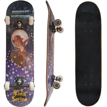 Imagem de Skate Montado Infantil Até 70 kg - Derock