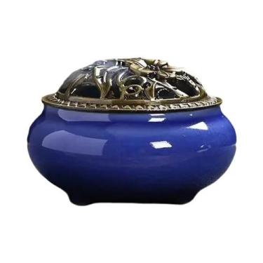 Imagem de Suporte Espiral Para Incenso De Aromaterapia, Queimador De Madeira Cri