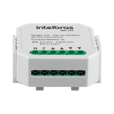 Imagem de Acionador de Cortinas Smart IAC 110 com Controle Remoto Via Aplicativo e Comandos de Vo...
