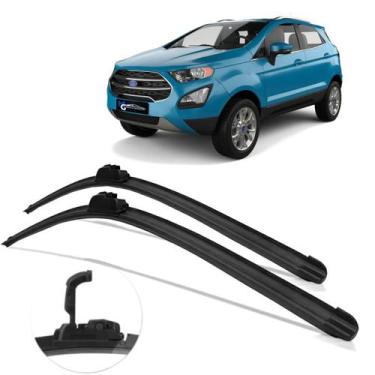 Imagem de Kit Par Dianteiro Palhetas Limpador de Parabrisa Ford Ecosport 2018 20
